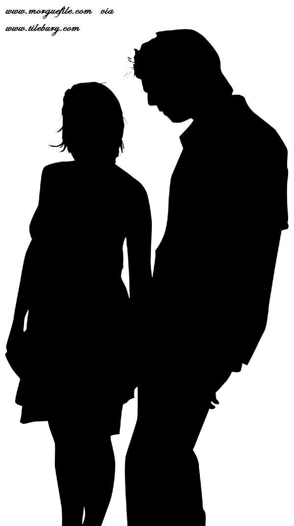 Silouette of couple